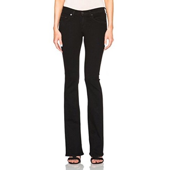Rag Bone Stiletto Boot Jeans Coal 
